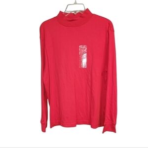 Speculation size XL blue long sleeve spandex collar and cuff top